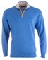 Paul & Shark Harbour Yachting Cotton Basic Pullover Mid Blue