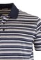 Paul & Shark Jersey Cotton Shaded Stripes Poloshirt Multicolor