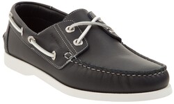 Paul & Shark Leather Deck Shoes Shoes Navy