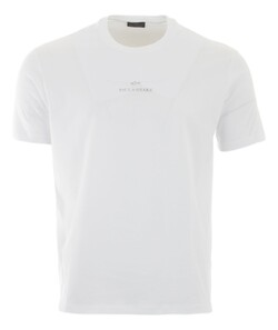 Paul & Shark Lightweight Cotton Jersey T-Shirt Wit