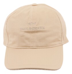 Paul & Shark Logo Embroided Cotton Baseball Cap Moonstruck