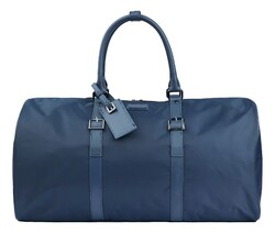 Paul & Shark Milano Nylon Holdall with Leather Details Bag Dark Evening Blue