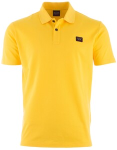 Paul & Shark Organic Cotton Basic Polo Poloshirt Yellow