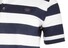 Paul & Shark Organic Cotton Double Mercerized Barstripe Polo Poloshirt Blue-White