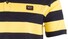 Paul & Shark Organic Cotton Double Mercerized Barstripe Polo Poloshirt Blue-Yellow