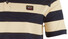Paul & Shark Organic Cotton Double Mercerized Barstripe Polo Poloshirt Sand