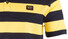 Paul & Shark Organic Cotton Double Mercerized Barstripe Polo Poloshirt Yellow