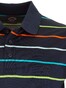 Paul & Shark Organic Cotton Jersey Stripe Poloshirt Navy