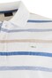 Paul & Shark Piqué Cotton Costa Stripes Poloshirt White