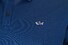 Paul & Shark Piqué Cotton Shark Badge Poloshirt Dark Cobalt