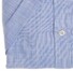 Paul & Shark Plain Collar Check Contrast Shirt Light Blue