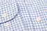 Paul & Shark Plain Weave Check Overhemd Licht Blauw