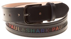 Paul & Shark Rainbow Lettering Belt Riem Navy