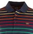 Paul & Shark Rainbow Stripes Polo Poloshirt Multicolor