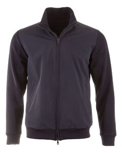 Paul & Shark Re 4x4 Stretch Active Fleece Cotton Vest Blauw