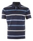 Paul & Shark Shark badge Jaspé Cotton Piqué Polo Blauw