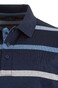 Paul & Shark Shark badge Jaspé Cotton Piqué Polo Blauw