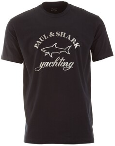 Paul & Shark Shark Reflex Print T-Shirt Navy