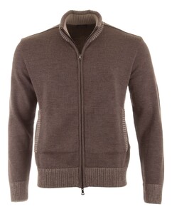 Paul & Shark Shark Tag Soft Cool Touch Wool Full Zip Vest Falcon