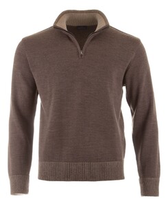 Paul & Shark Shark Tag Soft Cool Touch Wool Half Zip Pullover Falcon