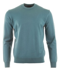 Paul & Shark Shark Tag Summer Wool Crewneck Trui Storm Blue