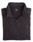Paul & Shark Shoulder Contrasted Wool Vest Cardigan Anthracite Grey