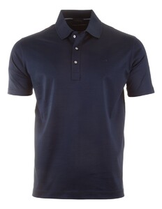 Paul & Shark Silver Collection Double Mercerised Cotton Jersey Polo Donker Blauw