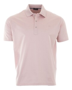Paul & Shark Silver Collection Double Mercerised Cotton Jersey Polo Licht Roze