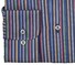 Paul & Shark Silver Collection Double Stripe Overhemd Navy