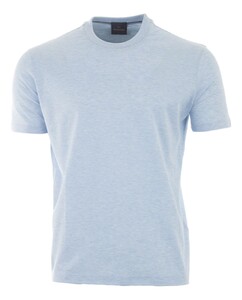 Paul & Shark Silver Collection Fine Piqué Cotton T-Shirt Cerulean