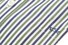 Paul & Shark Striped Soft Touch Overhemd Navy-Groen