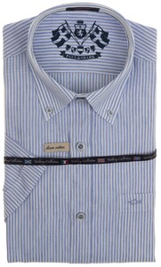 Paul & Shark Striped Yachting Collection Shirt Shirt Blue-White