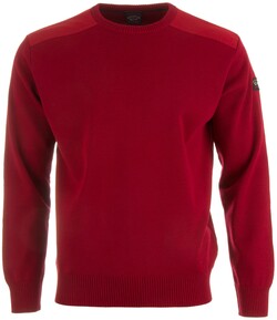 Paul & Shark The Original Yachting Roundneck Pullover Red