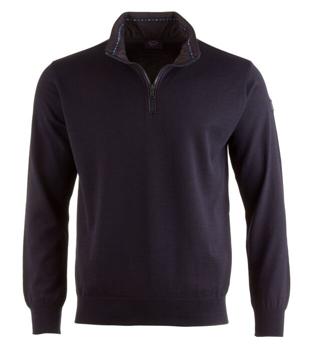 Paul & Shark Three-in-One Compact Technology Wool Pullover Navy