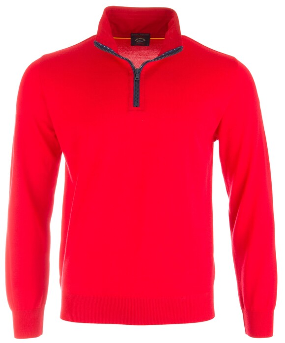 Paul & Shark Three in One - Cool Touch Wool Sweater Trui Rood