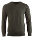Paul & Shark Three in One Cool Touch Wool V-Neck Trui Mosgroen