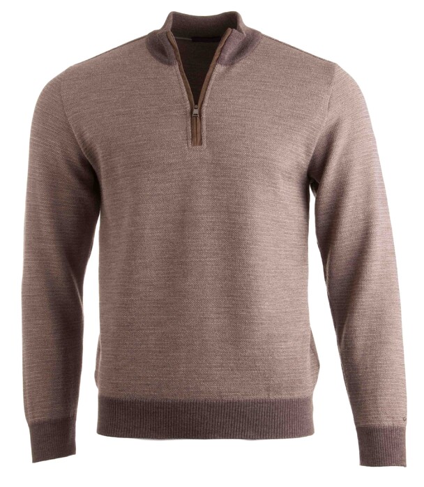 Paul & Shark Three-In-One Fine Structure Pullover Light Brown