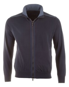 Paul & Shark Typhoon platinum details Cotton Blend XSoft Vest Donker Blauw