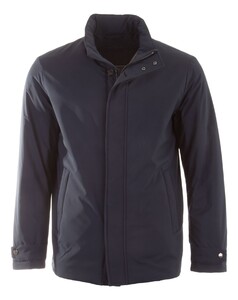 Paul & Shark Typhoon Platinum Waterproof Carcoat Jack Donker Blauw