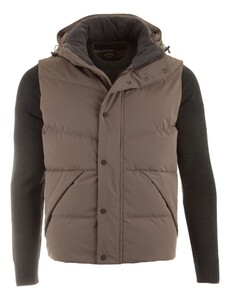 Paul & Shark Typhoon Re-4X4 Stretch Re-Goose Down Body-Warmer Musk Green