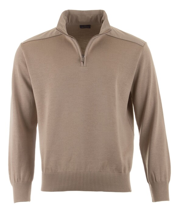 Paul & Shark Typhoon Re4x4 Soft Cool Touch Wool Half Zip Trui in