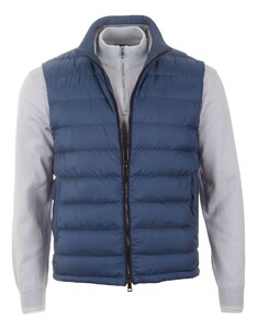 Paul & Shark Ultralight Down with Alcantara Details Body-Warmer Sargasso Sea