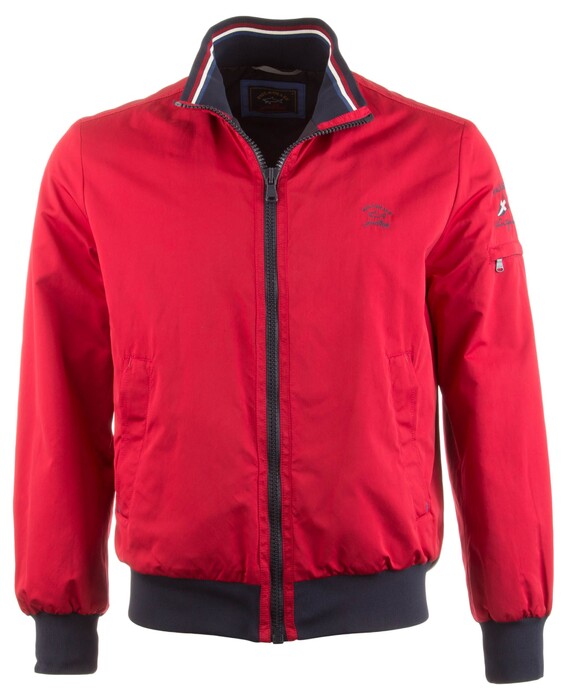 Paul & Shark Vintage Yachting Tech Jacket Red