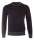 Paul & Shark Wool Crewneck Contrasting Trim Pullover Navy