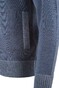 Paul & Shark Wool Full Zip Contrasting Trim Cardigan Airforce Blue