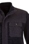 Paul & Shark Wool Full Zip Denim Contrasts Cardigan Navy