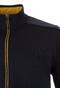 Paul & Shark Wool Full Zip Save The Sea Fabric Contrasts Cardigan Navy