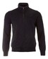 Paul & Shark Wool Half Zip Classic Shark Trim Pullover Navy