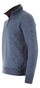 Paul & Shark Wool Half Zip Classic Shark Trim Trui Airforce Blue