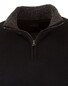 Paul & Shark Wool Half Zip Contrasting Trim Pullover Black